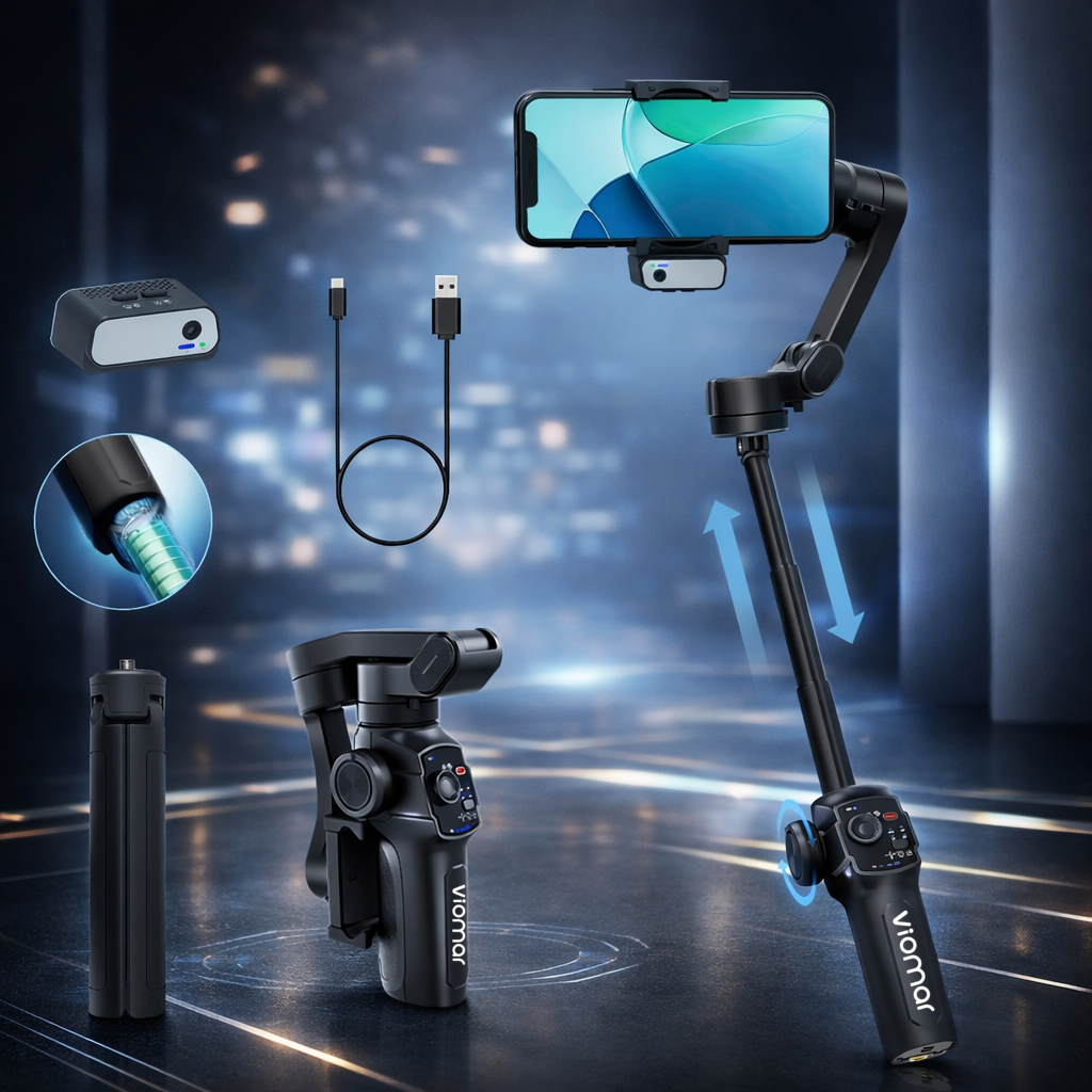 Viomar™ – Der automatische Smartphone-Stabilisator für Content Creator