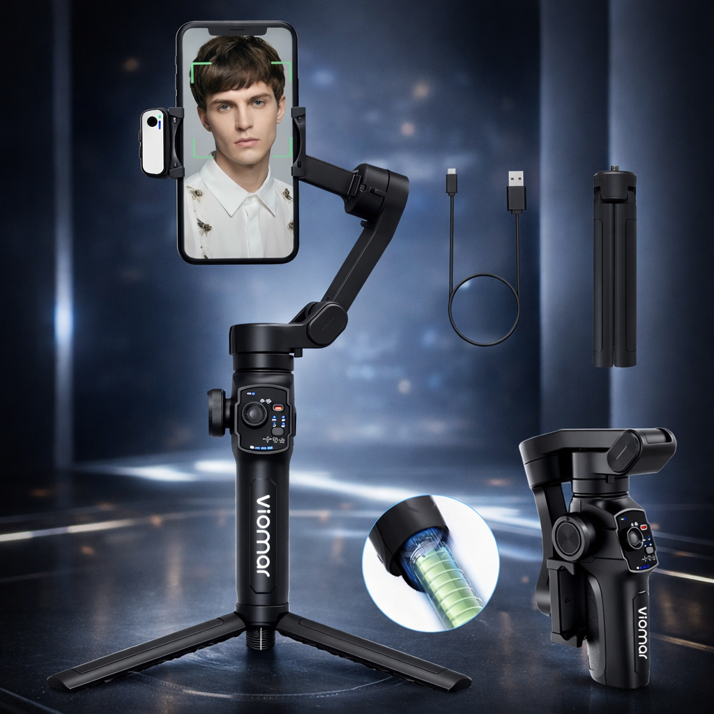 Viomar™ – Der automatische Smartphone-Stabilisator für Content Creator