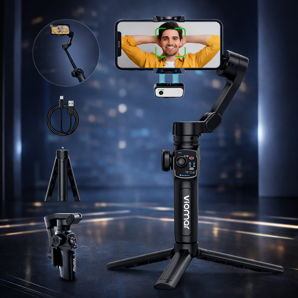 Viomar™ – Der automatische Smartphone-Stabilisator für Content Creator