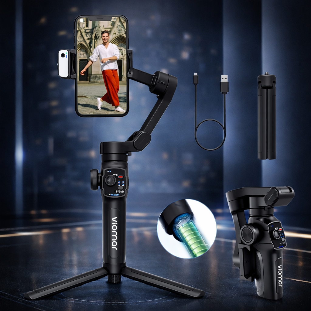 Viomar™ – Der automatische Smartphone-Stabilisator für Content Creator