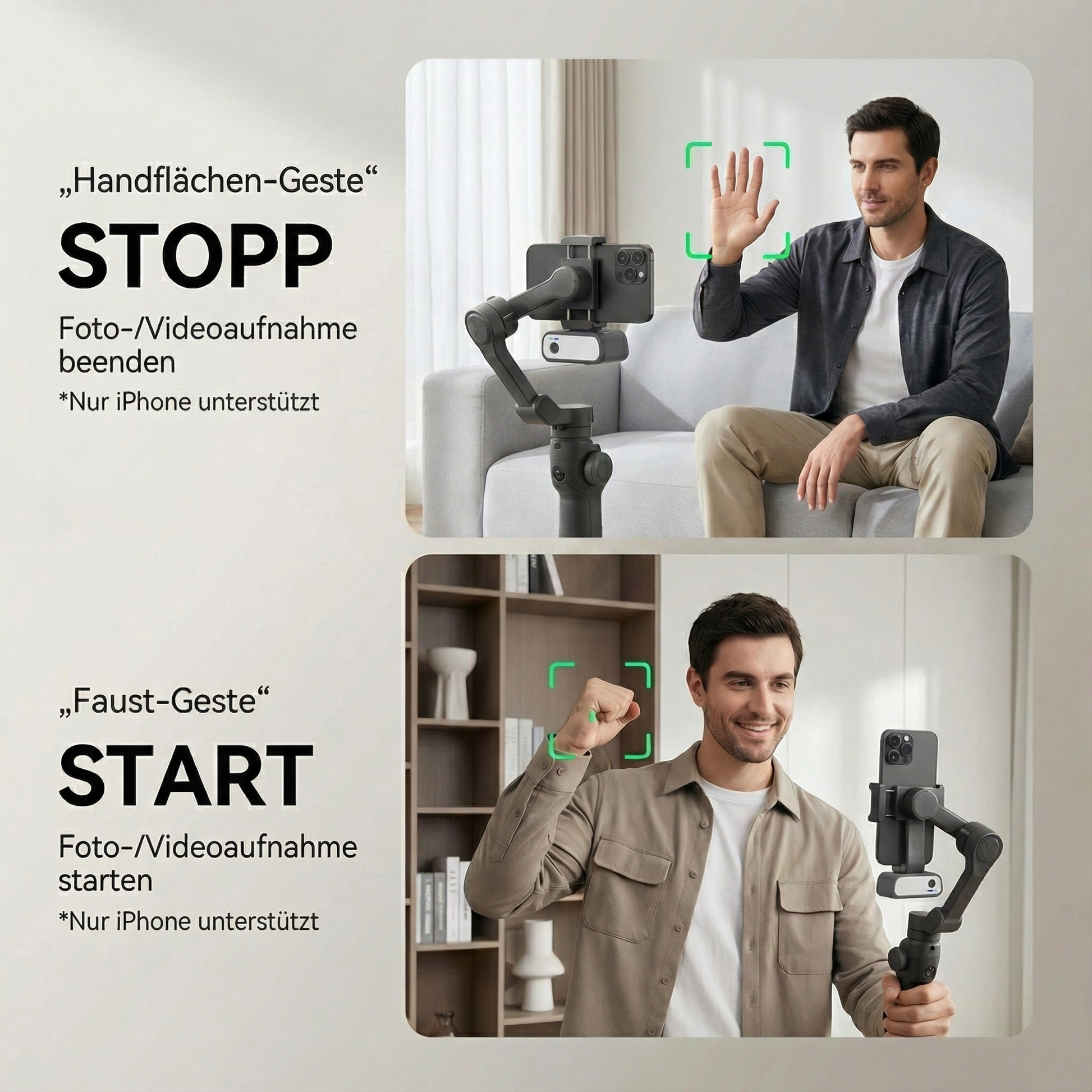 Viomar™ – Der automatische Smartphone-Stabilisator für Content Creator