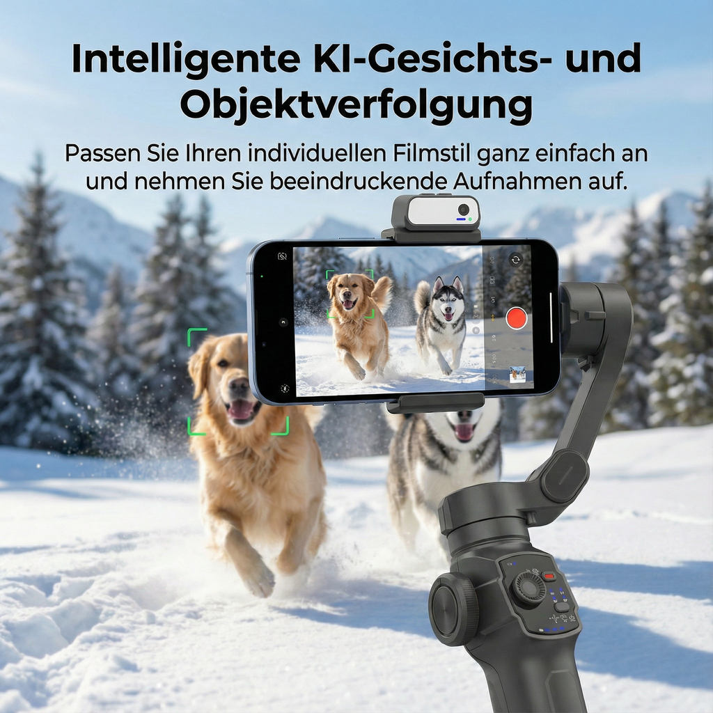 Viomar™ – Der automatische Smartphone-Stabilisator für Content Creator